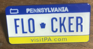 Flocker PA License Plate